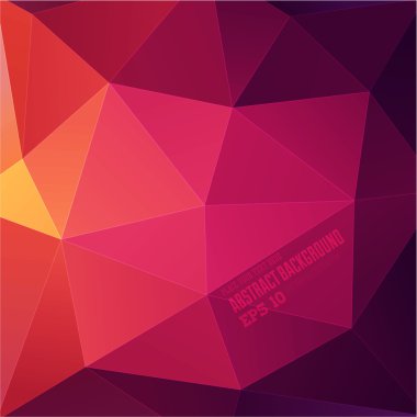 Retro geometrik desen.