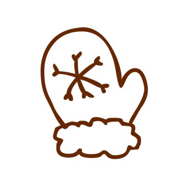 şirin el çizimi vektör illüstrasyonu