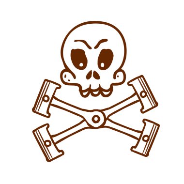 şirin el çizimi vektör illüstrasyonu