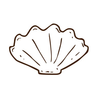 şirin el çizimi vektör illüstrasyonu