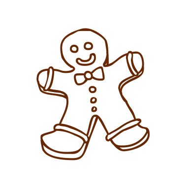 şirin el çizimi vektör illüstrasyonu