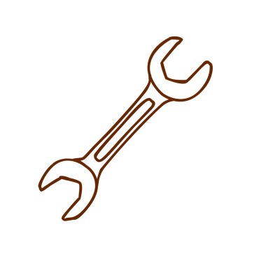 şirin el çizimi vektör illüstrasyonu