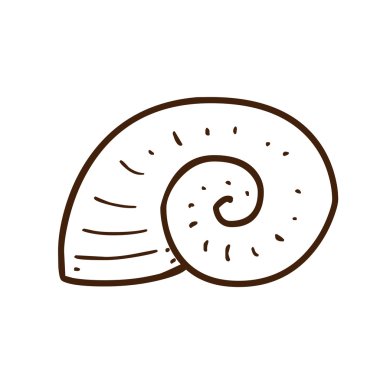 şirin el çizimi vektör illüstrasyonu