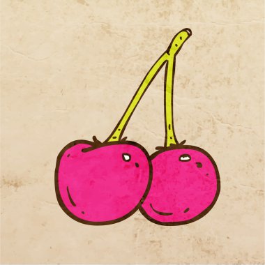 şirin el çizimi vektör illüstrasyonu