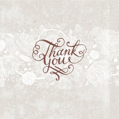 el yapımı hat yazı Teşekkürler.