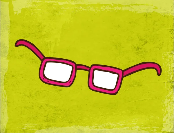 Lunettes de dessin animé . — Image vectorielle