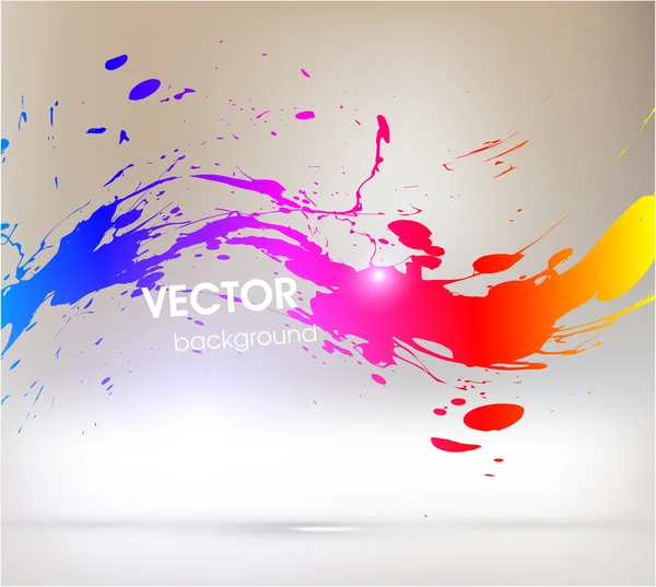 Splatter Banner — Stock Vector