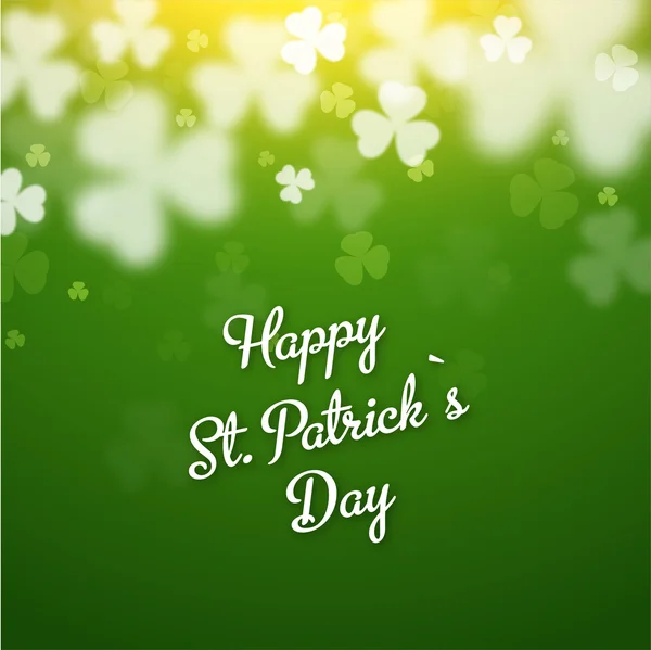 Día de San Patricio Vector Fondo — Vector de stock