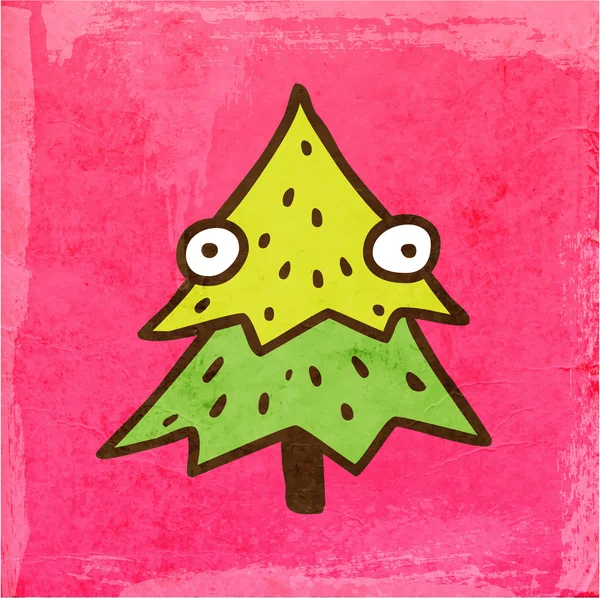 Kerstboom. — Stockvector