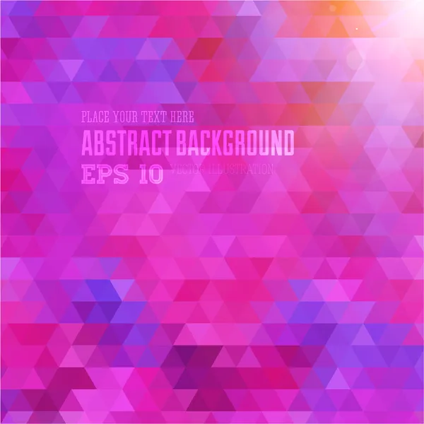 Abstracte geometrische achtergrond voor ontwerp — Stockvector