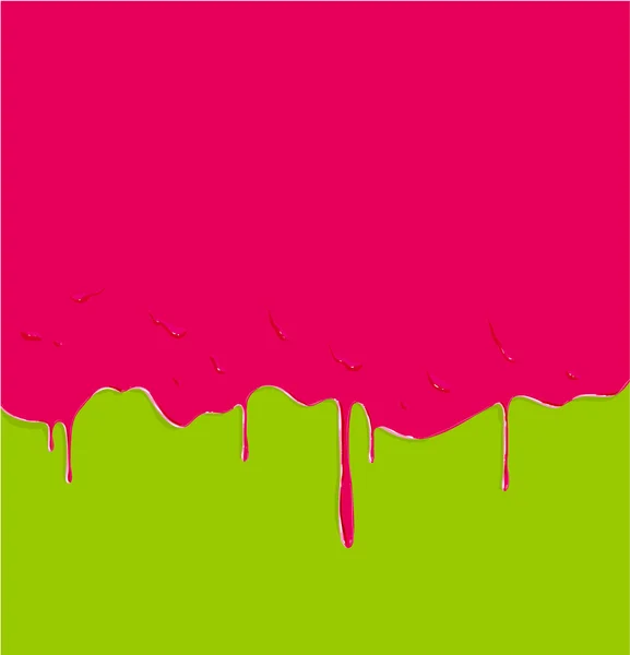 Dripping paint background, vector illustration — Stock Vector