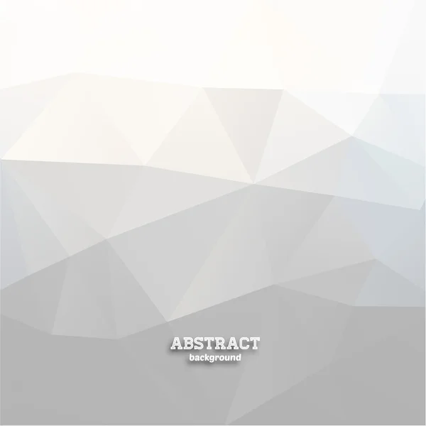 Abstrakter geometrischer weißer Hintergrund für modernes Design — Stockvektor