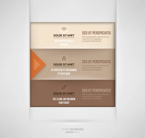 Plantilla de infografía moderna para el diseño empresarial . — Archivo Imágenes Vectoriales