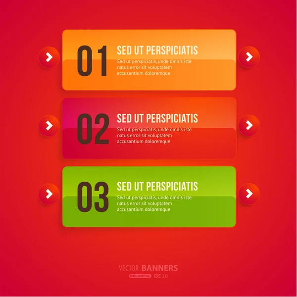 Moderne Infografik-Vorlage für Business-Design. — Stockvektor