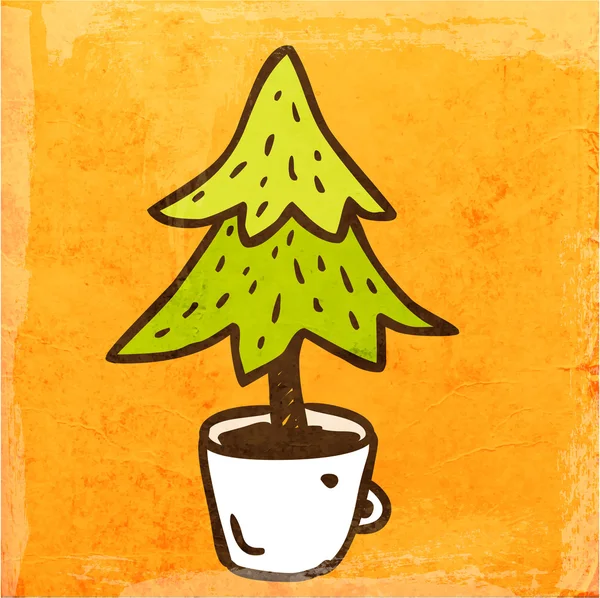 Árvore Natal. — Vetor de Stock