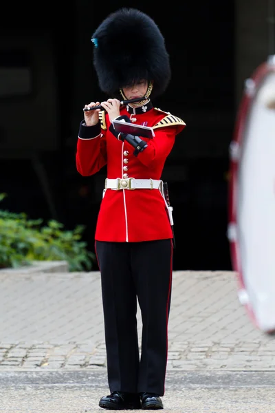 Female Marching Band Member — Stock Photo, Image