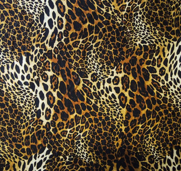 Leopard skin seamless background — Stock Photo, Image