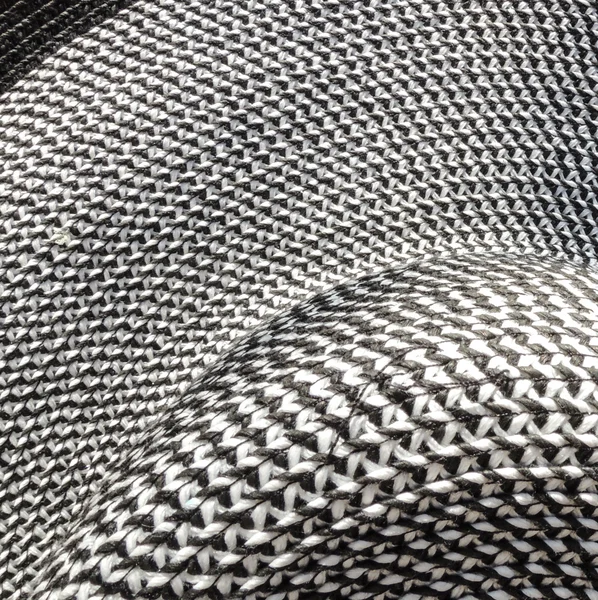 Detail tekstur topi jerami — Stok Foto