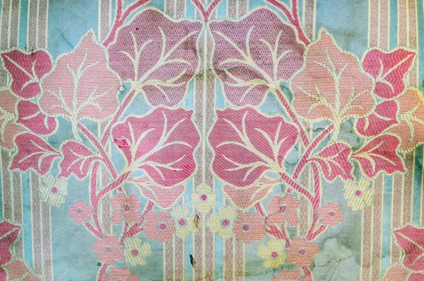 Vintage fond textile floral — Photo