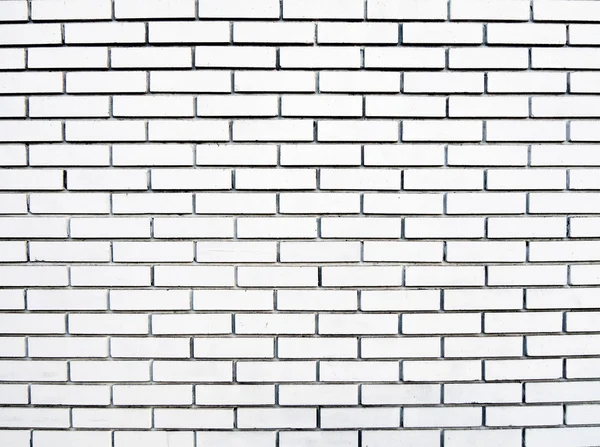 Mattone bianco muro di sfondo — Foto Stock