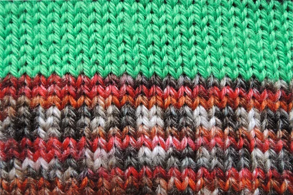 Tejido de punto - macro de una textura de lana — Foto de Stock