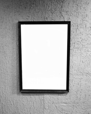 boş resim çerçevesini duvar