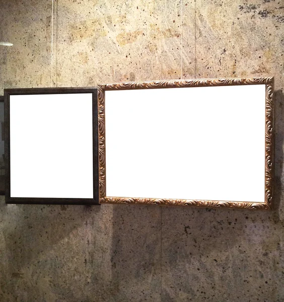 Antique frame wall — Stock Photo, Image