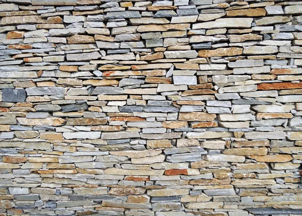 Pattern of decorative slate stone wall surface — Stock Photo, Image