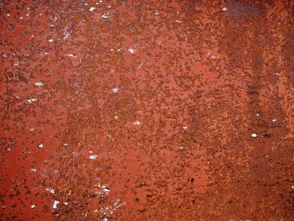 Rosso metallo arrugginito — Foto Stock