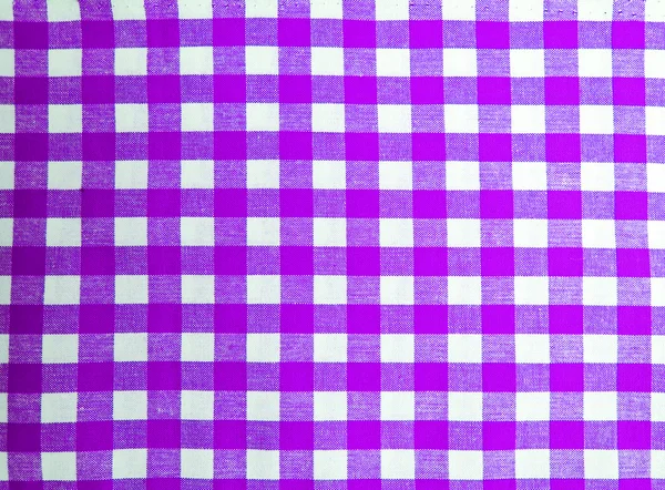 Magenta picnic cloth — Stock Photo, Image