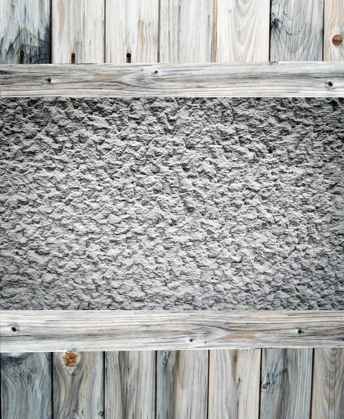 灰色の木製の壁 — ストック写真