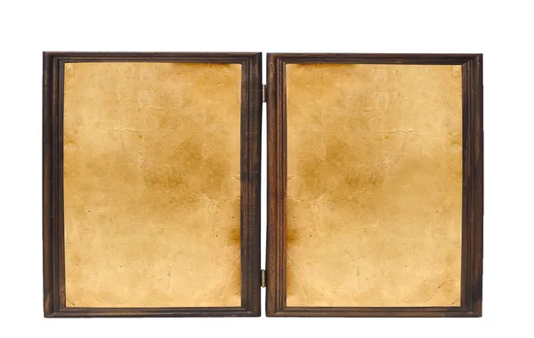 Beyaz üzerinde izole edilmiş vintage çerçeveler