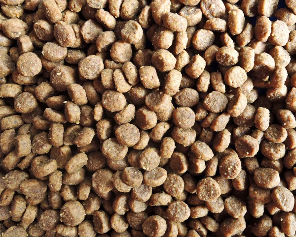 Dog food macro background — Stock Photo, Image
