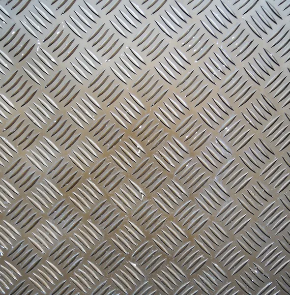 Metal ribbed surface — Stock Photo, Image