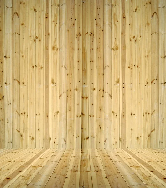 Abstract wooden room — Stock Photo, Image