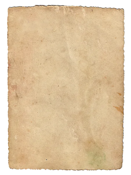 Eski kağıt sayfası — Stok fotoğraf