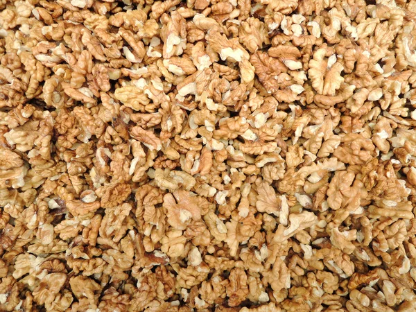 Close-up of shelled walnuts — Stock Photo, Image