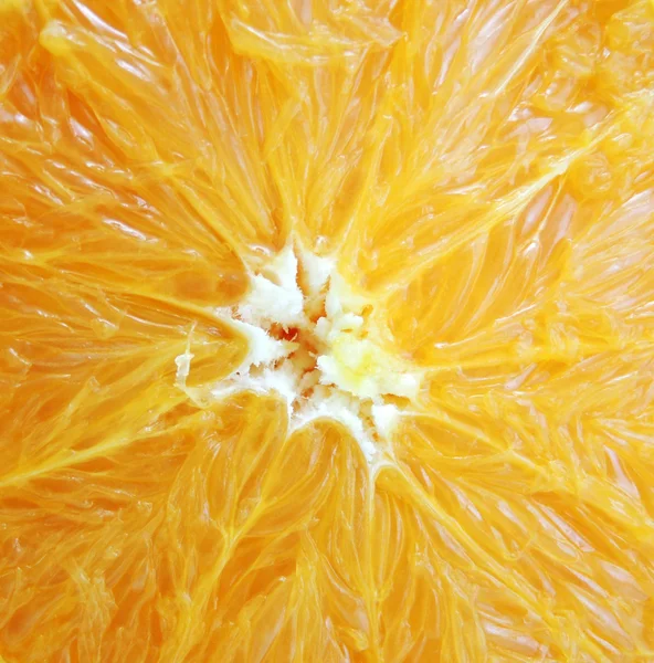 Macro of an orange for backgrounds — Stock Photo, Image