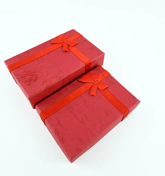 Cajas pequeñas rojas — Foto de Stock