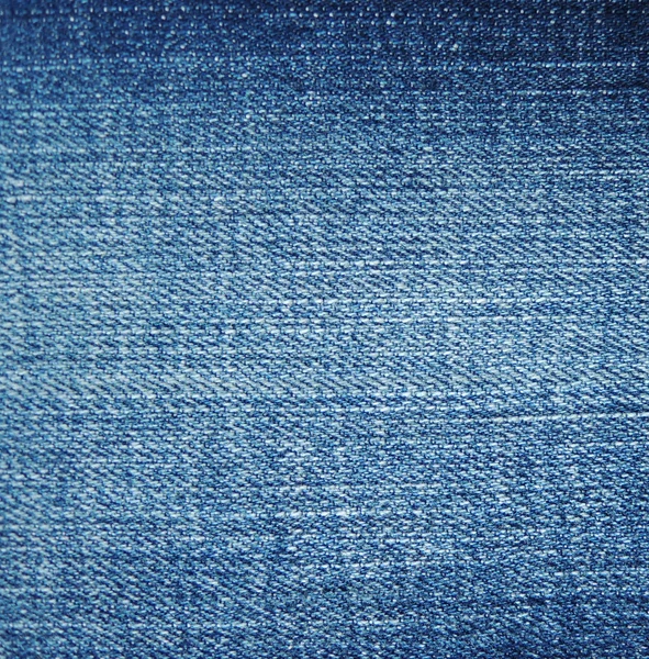 Textura de azul jeans têxtil close-up — Fotografia de Stock