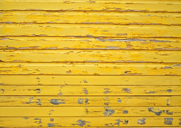 Old yellow wooden wall — Stock Photo, Image