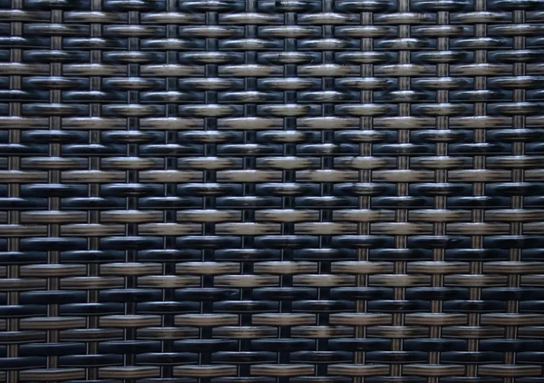Modern and contemporary plastic weave fabric pattern or texture — Stock Photo, Image