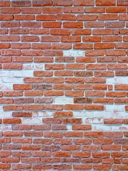 Red grunge brick wall — Stock Photo, Image