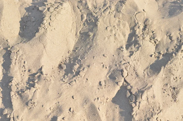 Sand texture on the beach — Stock Photo, Image