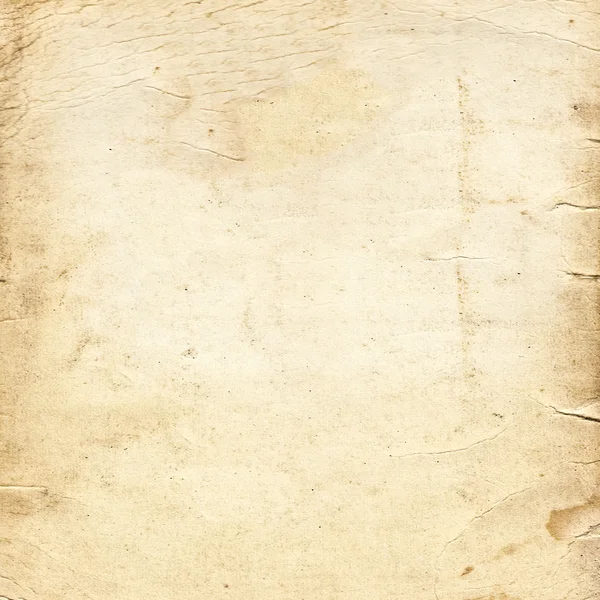 Altes Papier isoliert auf weißem Hintergrund. — Stockfoto