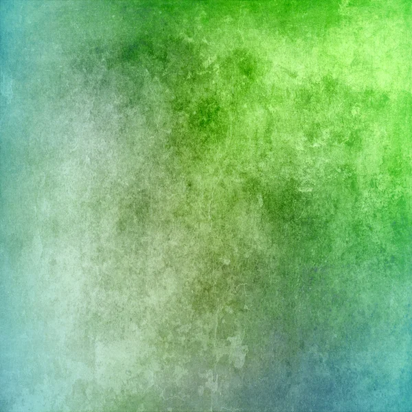 빈티지 녹색 및 파랑 질감 배경 — 스톡 사진