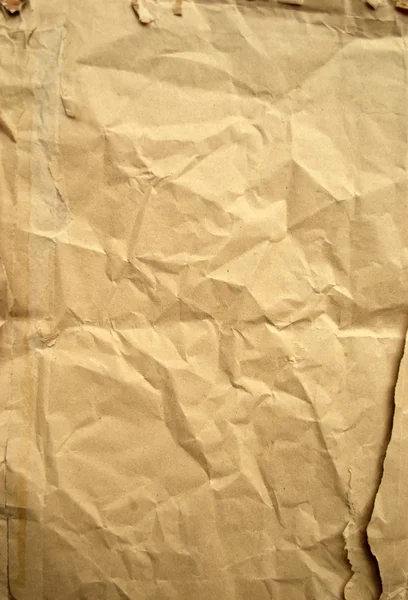 Crumpled paper for background usage — Stock Photo, Image