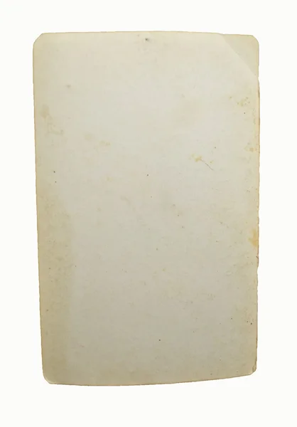 Старая бумага на белом фоне — стоковое фото
