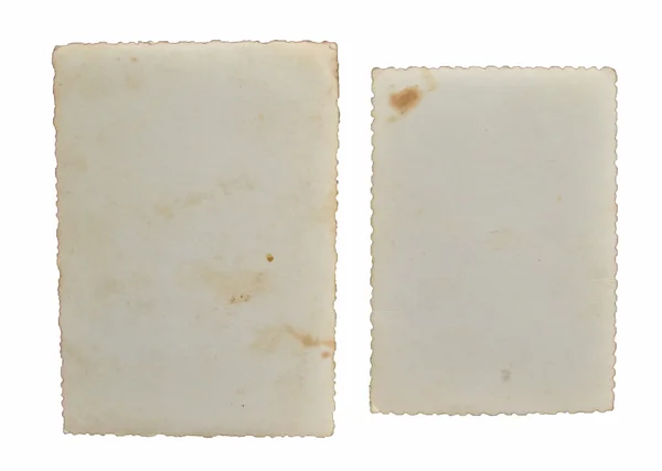 Beyaz arka plan üzerinde izole eski kağıtlar — Stok fotoğraf