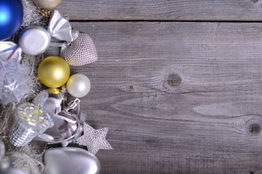 Noel süsler ve boyalı ahşap Hediyelik şerit